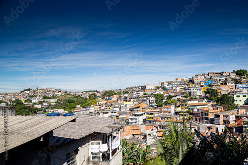 View of Jardim Angela slum.