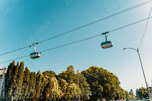cable car in Portland, Oregon