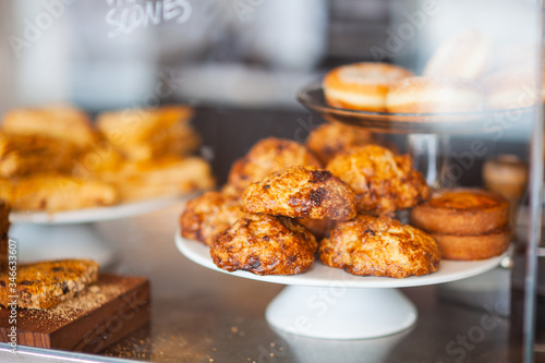 pastries on a plate