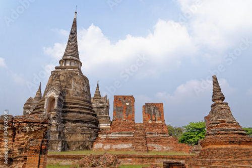 Ayutthaya archaeological Park  Wat Phra Si Sanphet - Thailand