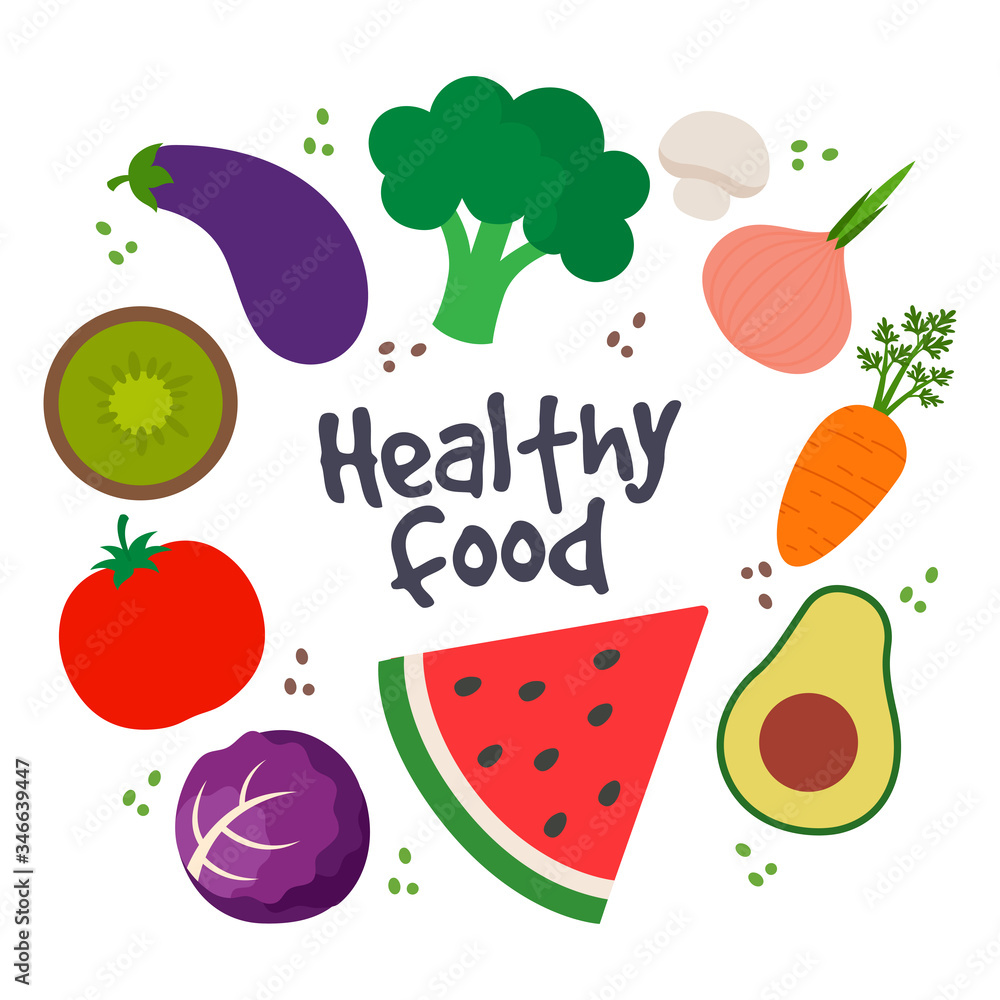 Healthy food poster Healthy food poster