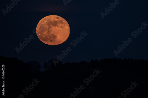 Wallpaper Mural Blutmond, nachthimmel, mond, nacht, vollmond Torontodigital.ca