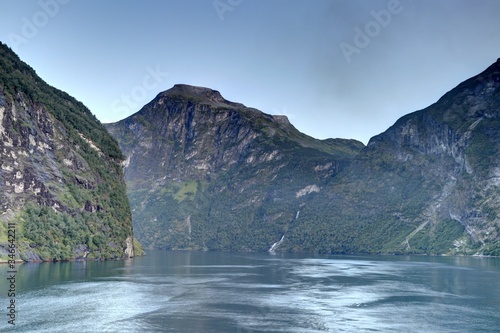 Tableau sur toile fjord de Geiranger