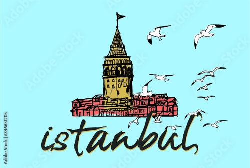 Istanbul Galata tower