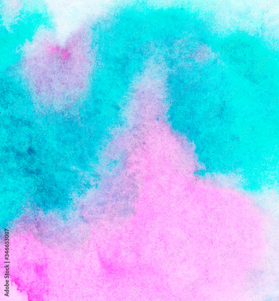 Fototapeta premium Watercolor painted background