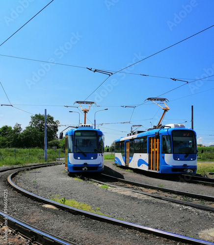 Vario trams in Ostrava