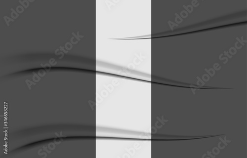 Abstract gray background in the form of crumpled tissue