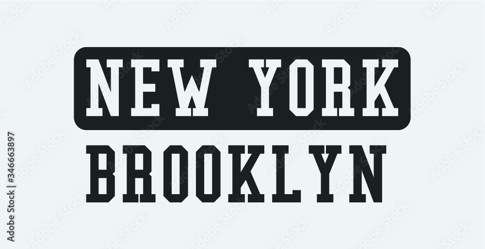 New york college print embroidery graphic design vector art New york college print embroidery graphic design vector art