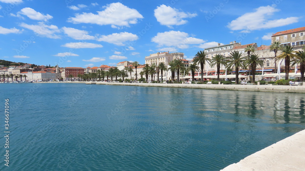 Promenade von Split in Kroatien, Croatia