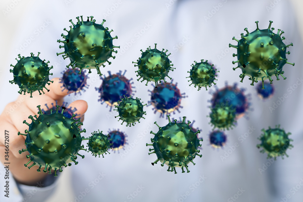 Virus Covid 19-NCP. nCoV denoted is single-stranded protection virus.. Virus Covid 19-NCP. nCoV denoted is single-stranded protection virus..