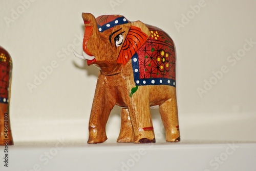 Canvas Print Indian lucky elephant, home decoration