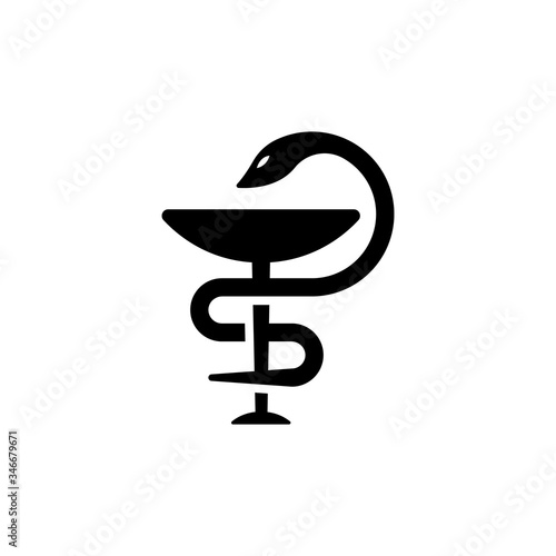 Pharmacy symbol. Logo icon vector.
