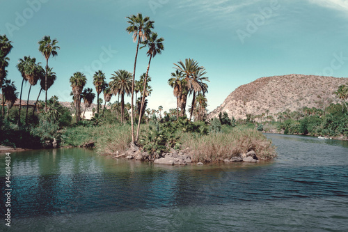 Santa Rosalia river. Mulege. Baja California Sur. Mexico.