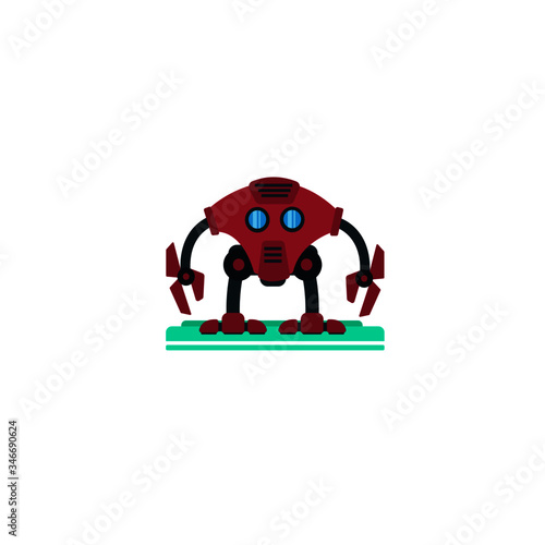 Robot vector character demo