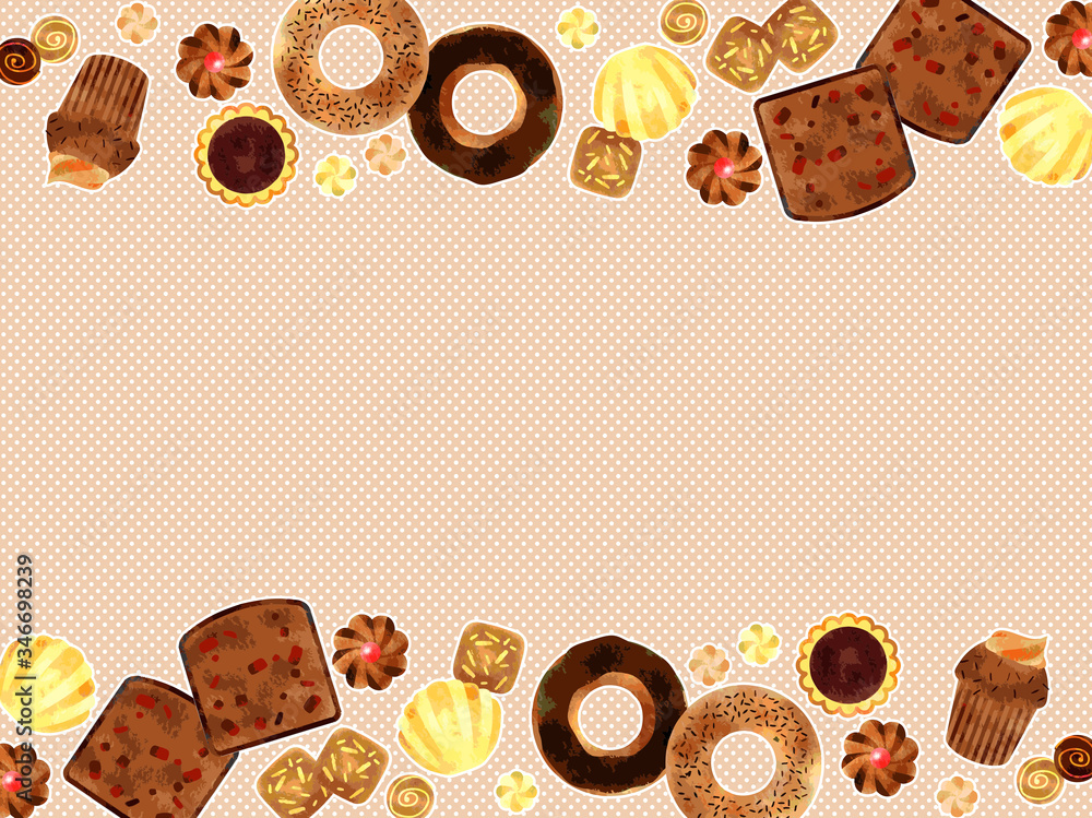 チョコレートのお菓子のイラスト背景 Vector De Stock Adobe Stock チョコレートのお菓子のイラスト背景 Vector De Stock Adobe Stock