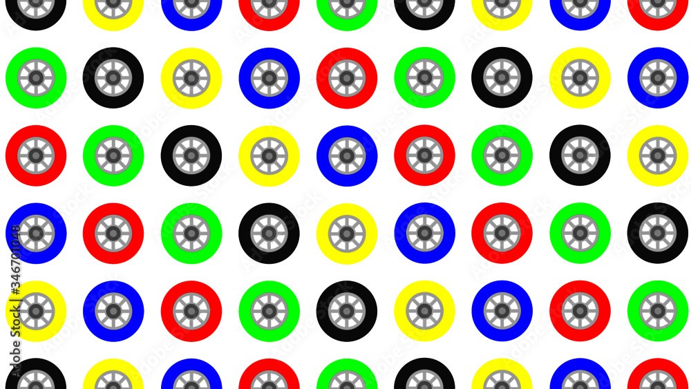 tire colorful tire colorful