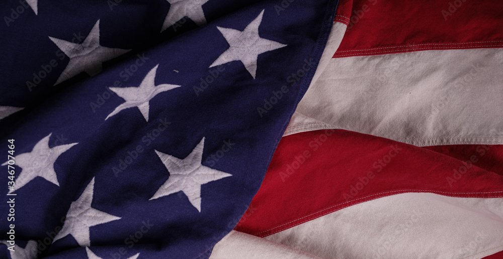 Fototapeta premium United States of America flag background