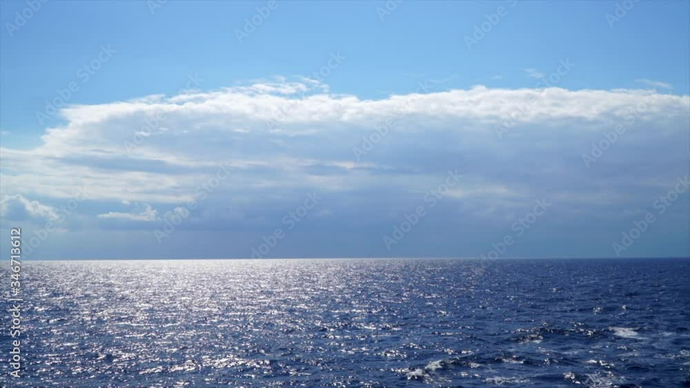 Time lapse of clouds over open ocean Time lapse of clouds over open ocean