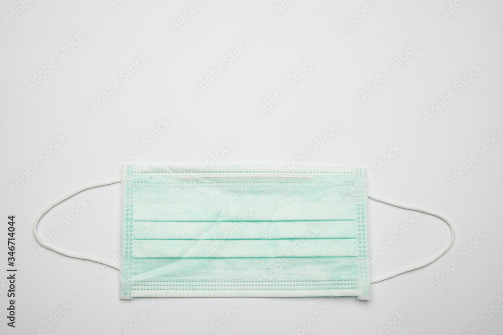 medical mask on white background medical mask on white background