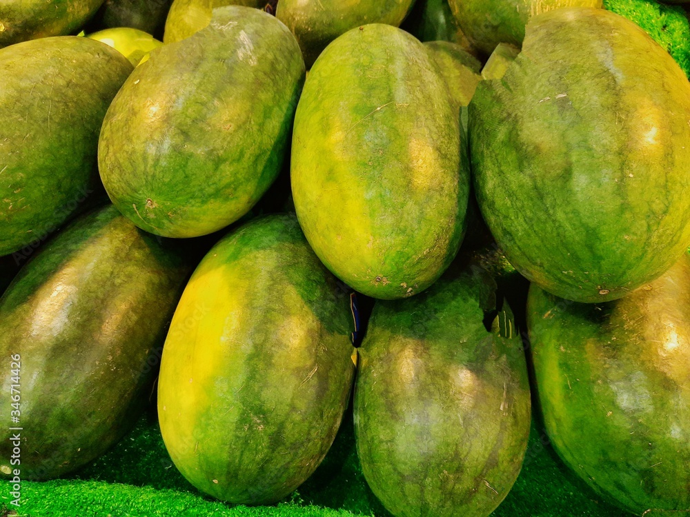 Green Water melon from Indonesia