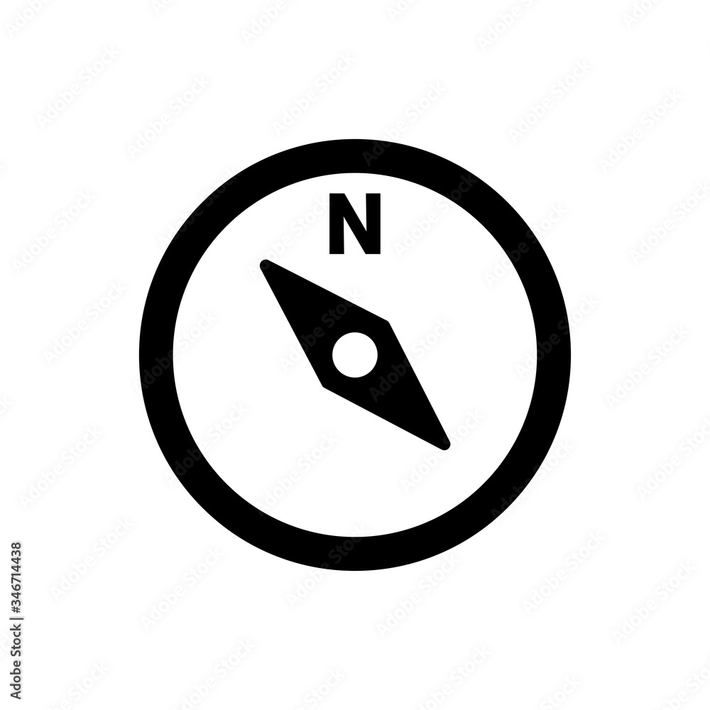 compass icon vector design template compass icon vector design template