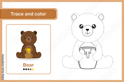 Drawing worksheet for preschool kids