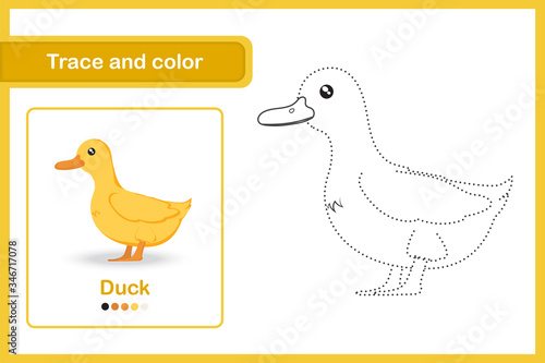 Drawing worksheet for preschool kids