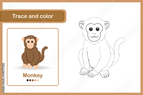 Drawing worksheet for preschool kids