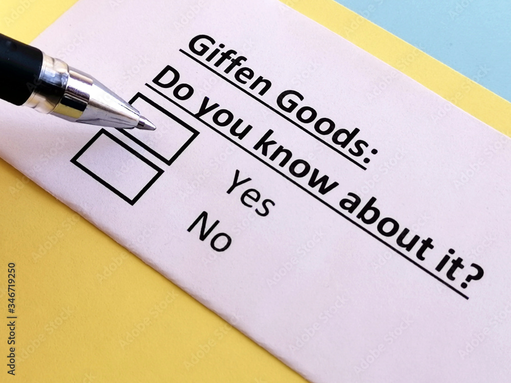One person is answering question about giffen goods. One person is answering question about giffen goods.