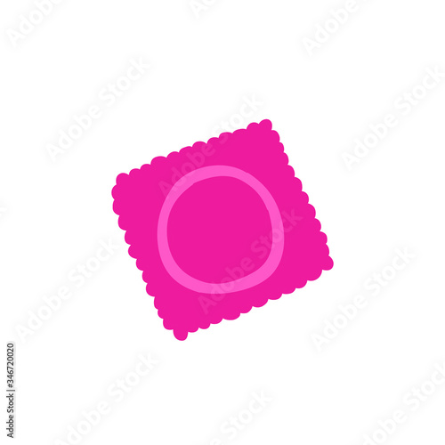 condom doodle icon