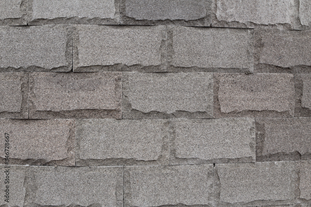 Obraz premium Natural stone made like brickwork.