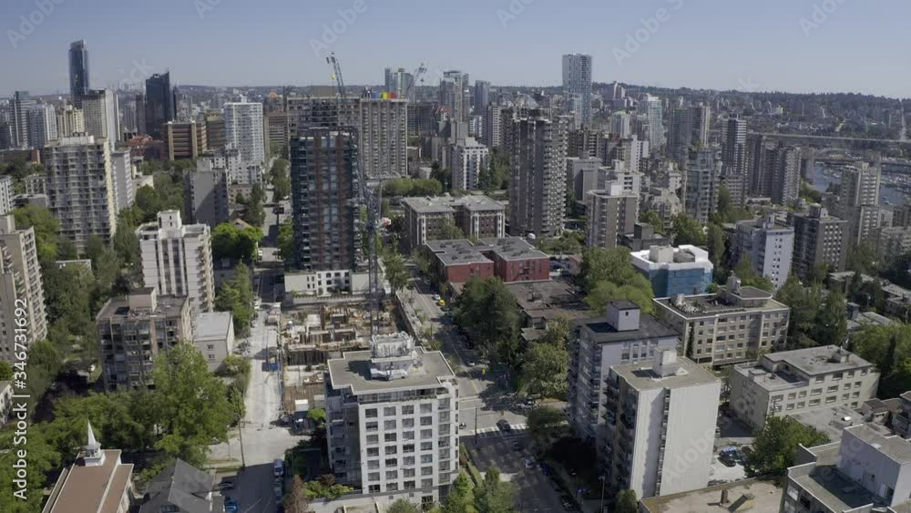 Downtown Vancouver Panaramic South West Streets Buildings Parks Tents Beaches Bridges Boats Sunset Beach English Bay Downtown Vancouver Panaramic South West Streets Buildings Parks Tents Beaches Bridges Boats Sunset Beach English Bay