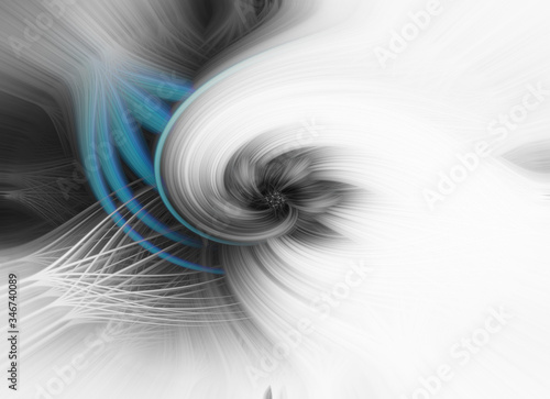 Creative abstract twirl background with vibrant colors