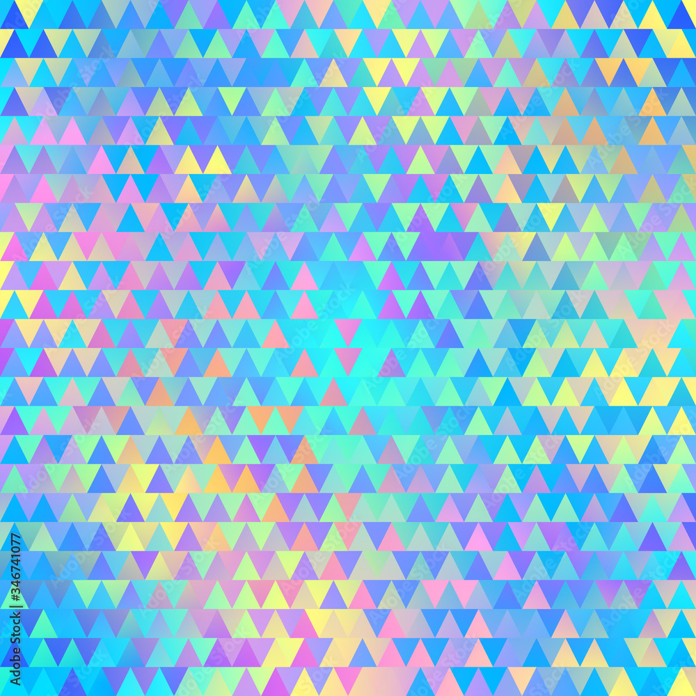 Iridescent Geometric Design - Colorful geometric pattern in iridescent colors Iridescent Geometric Design - Colorful geometric pattern in iridescent colors