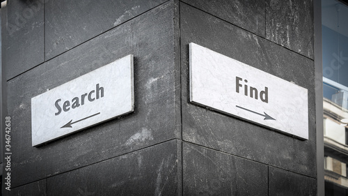 Street Sign Find versus Search