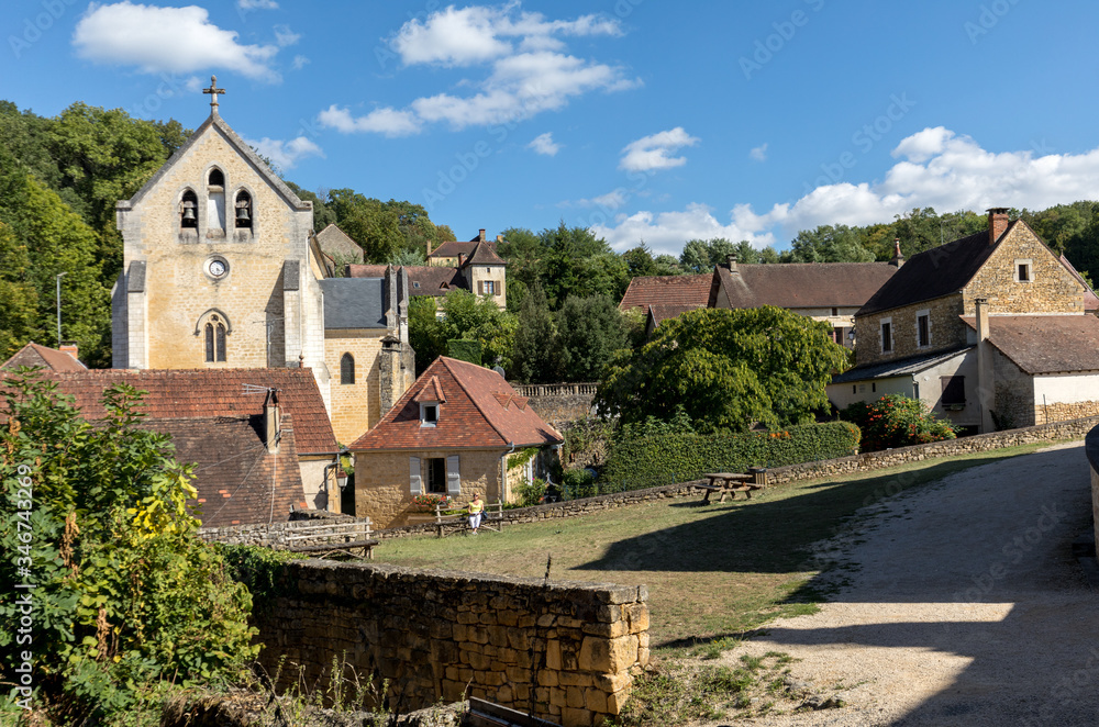 The Village of Carlux in Dordogne valley, Aquitaine, France The Village of Carlux in Dordogne valley, Aquitaine, France