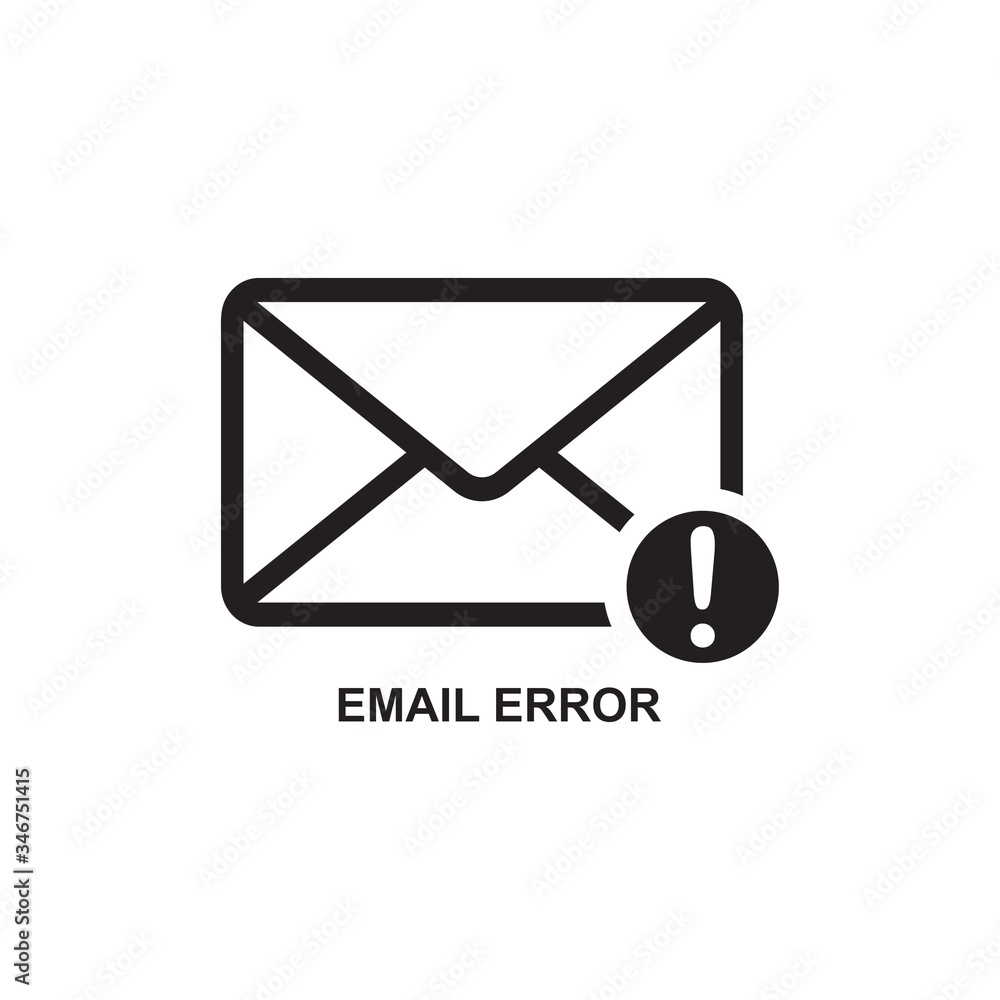 EMAIL ERROR ICON , WARNING MAIL ICON EMAIL ERROR ICON , WARNING MAIL ICON