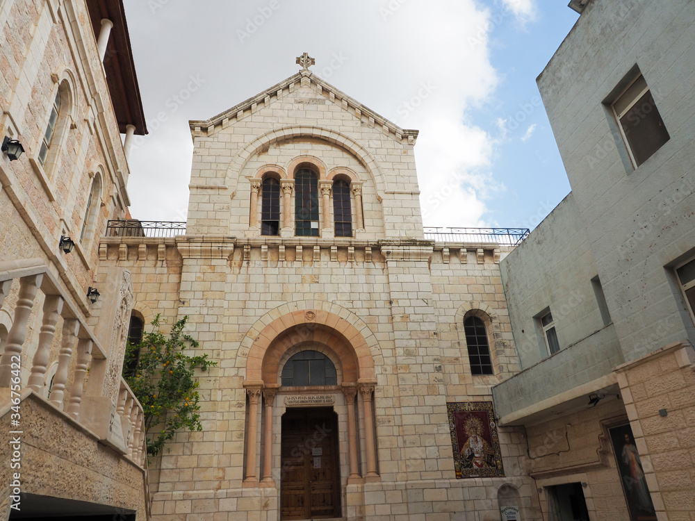 Israel Jerusalem old town Church of St. Mary of agony