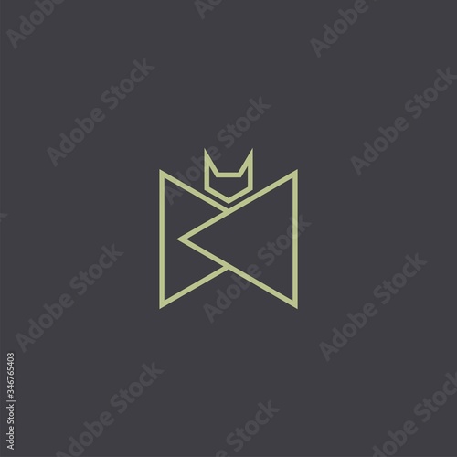 Premium bat logo design