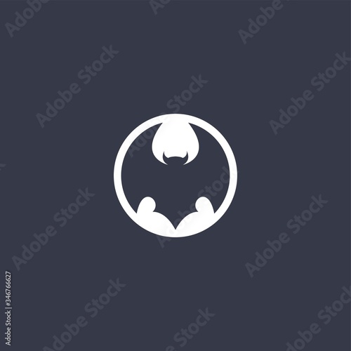 Premium bat logo design