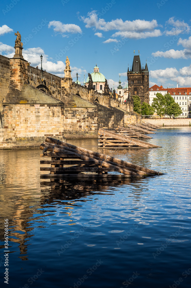 Charles bridge, Prague castle, Prague, city centre, Czech Republic, Europe Charles bridge, Prague castle, Prague, city centre, Czech Republic, Europe