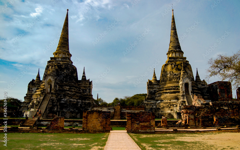 Obraz premium la antica capitale thailandese