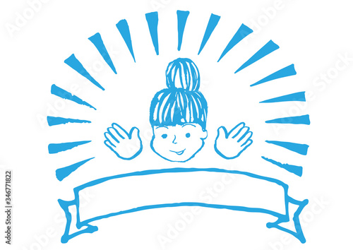 手を洗おう　ポップ　イラスト　ちらしサイズ