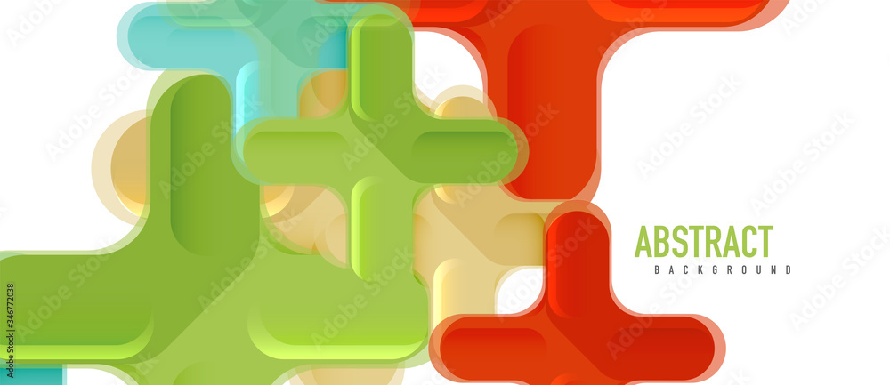 Glossy multicolored plastic style cross composition, x shape design, techno geometric modern abstract background. Trendy abstract layout template Glossy multicolored plastic style cross composition, x shape design, techno geometric modern abstract background. Trendy abstract layout template