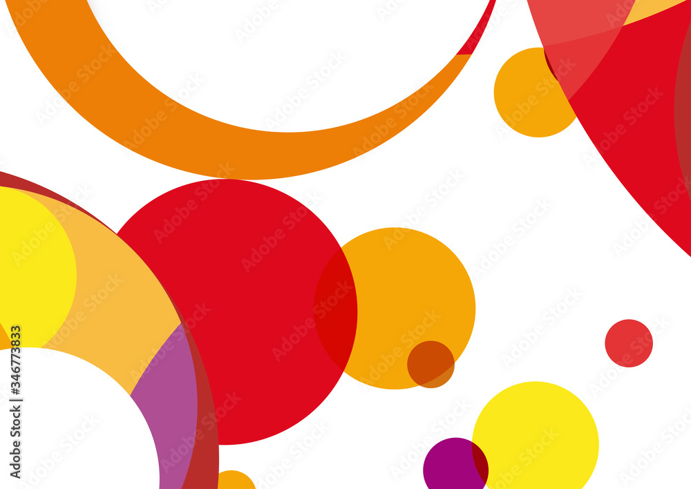 Vector abstract background with circles and balloons Vector abstract background with circles and balloons