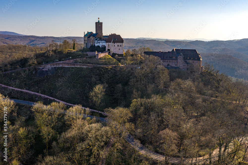 Luftbildaufnahmen Wartburg bei Eisenach Luftbildaufnahmen Wartburg bei Eisenach