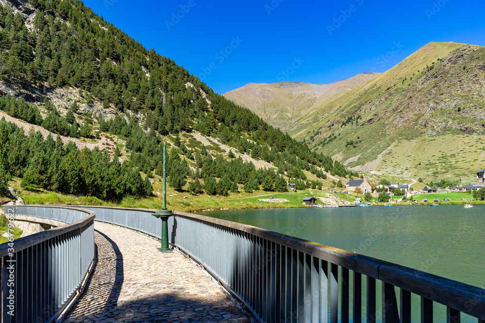 Vall de Nuria in the Catalan Pyrenees, Spain
