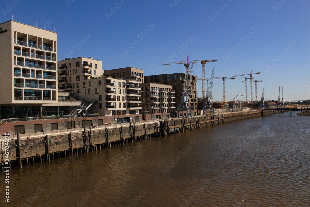 Hamburger HafenCity 2020; Neubauten am Baakenhafen