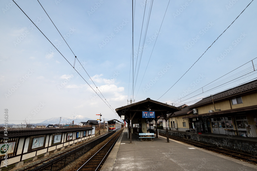 日本の田舎の駅