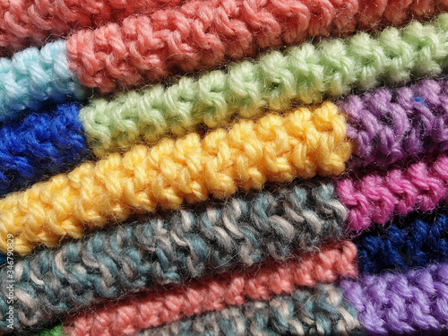 colourful knitting © Martha